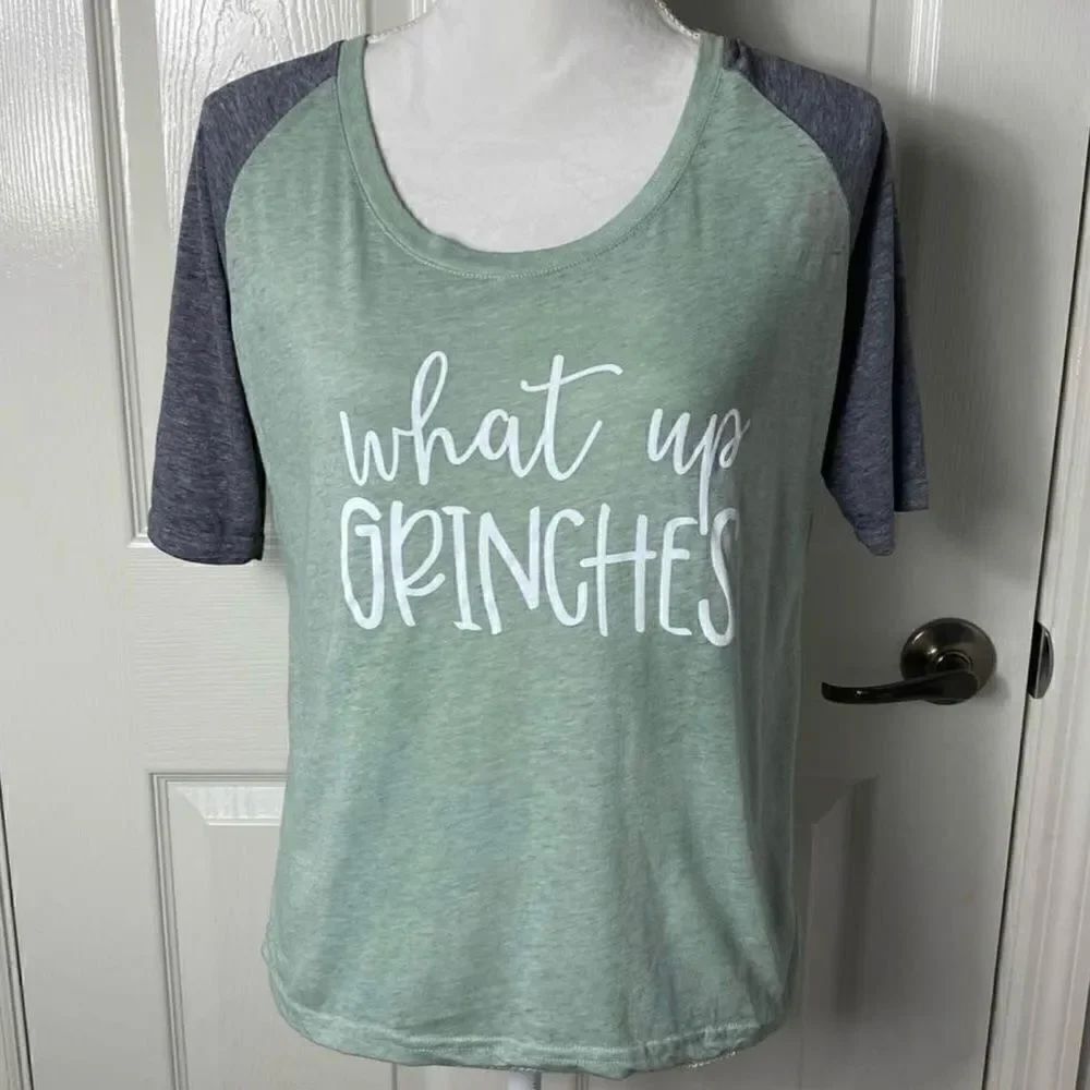 EXIST JUNIORS “What’s Up Grinches” T-Shirt NWT
